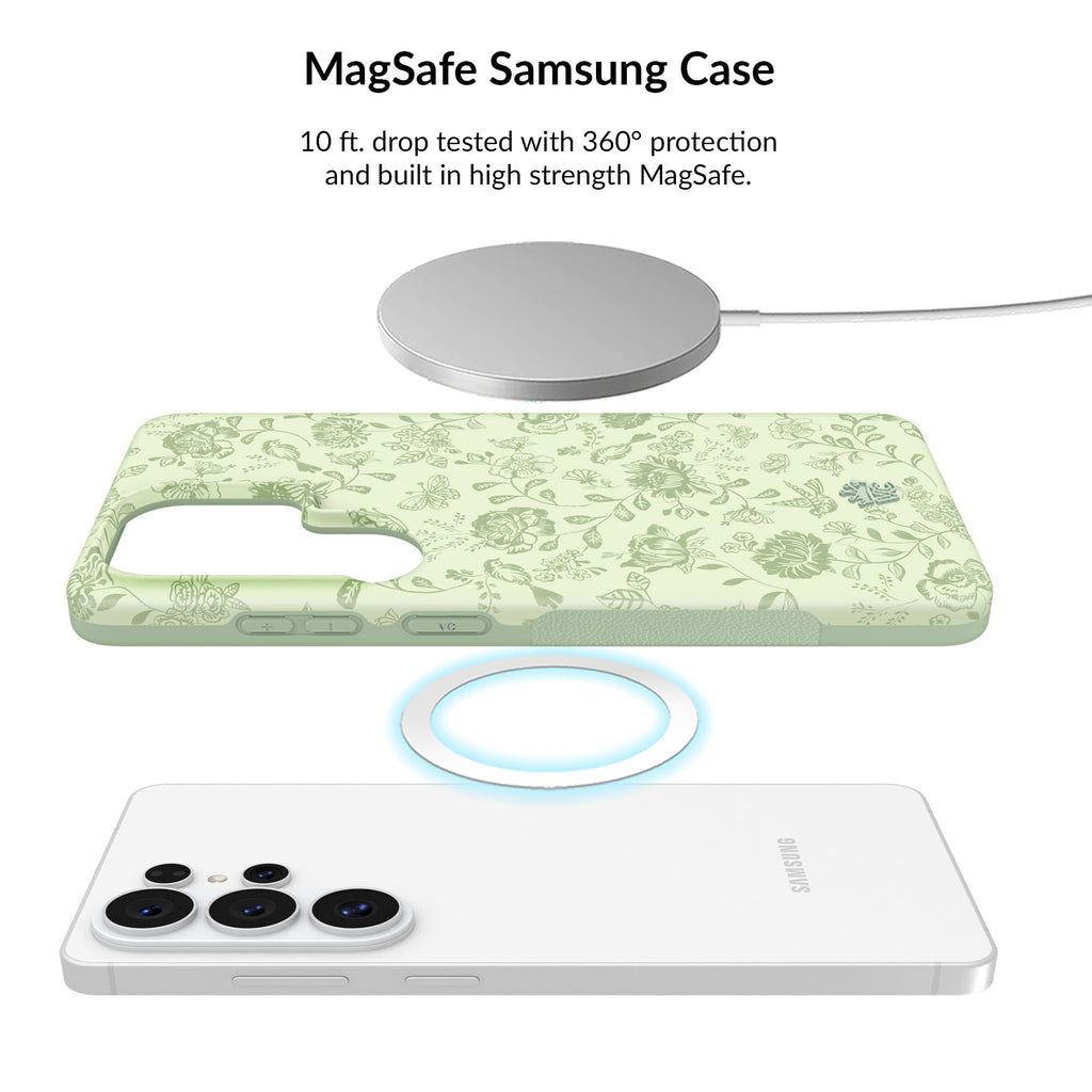 Storybook Sage Floral Samsung Bundle Set