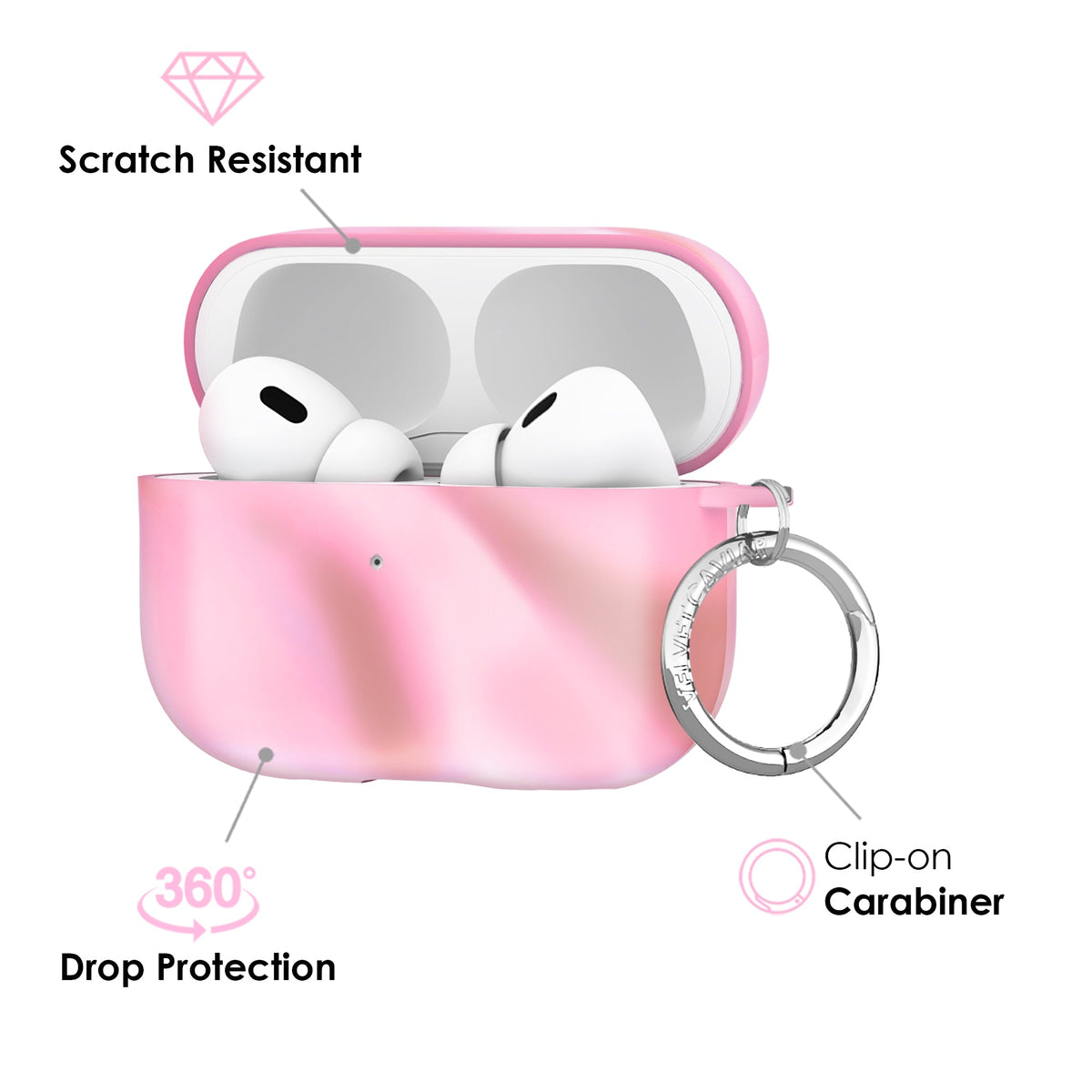 Strawberry Swirl AirPod Case