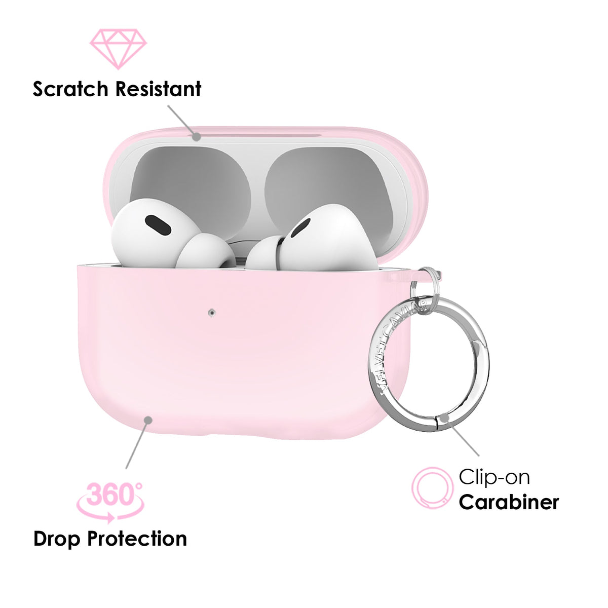 Strawberry Milk Jelly AirPod Case