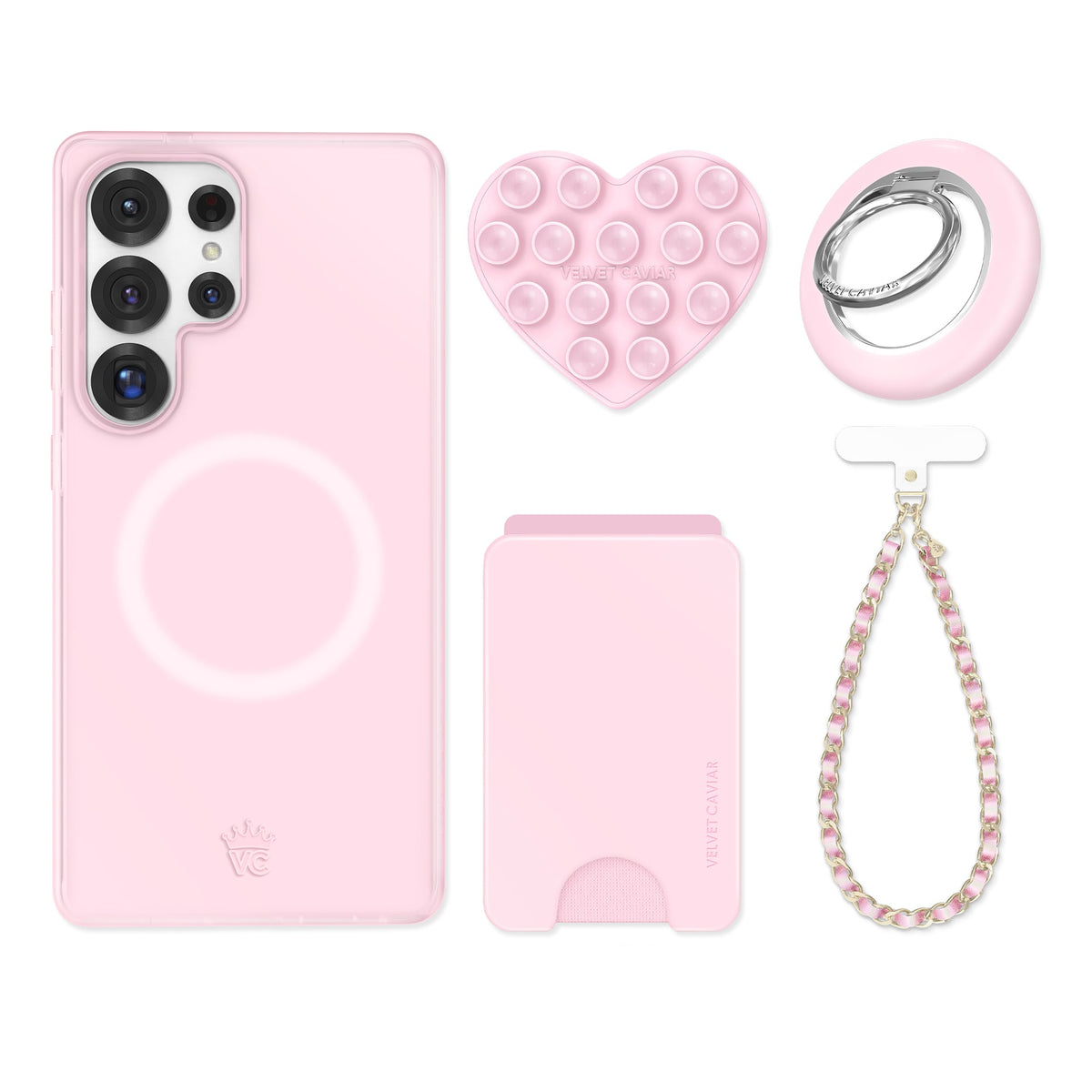 Strawberry Milk Jelly Samsung Bundle Set