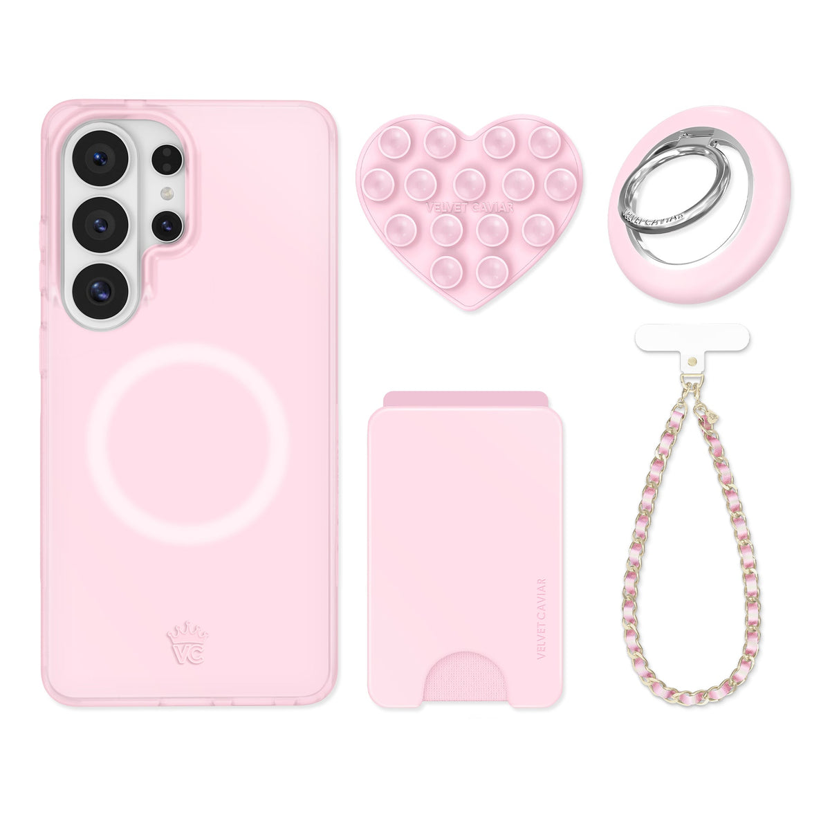 Strawberry Milk Jelly Samsung Bundle Set