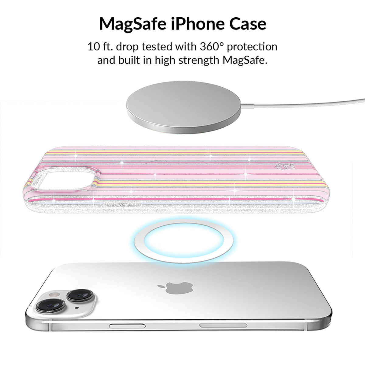 Sunkissed Stripes Glitter iPhone Bundle Set