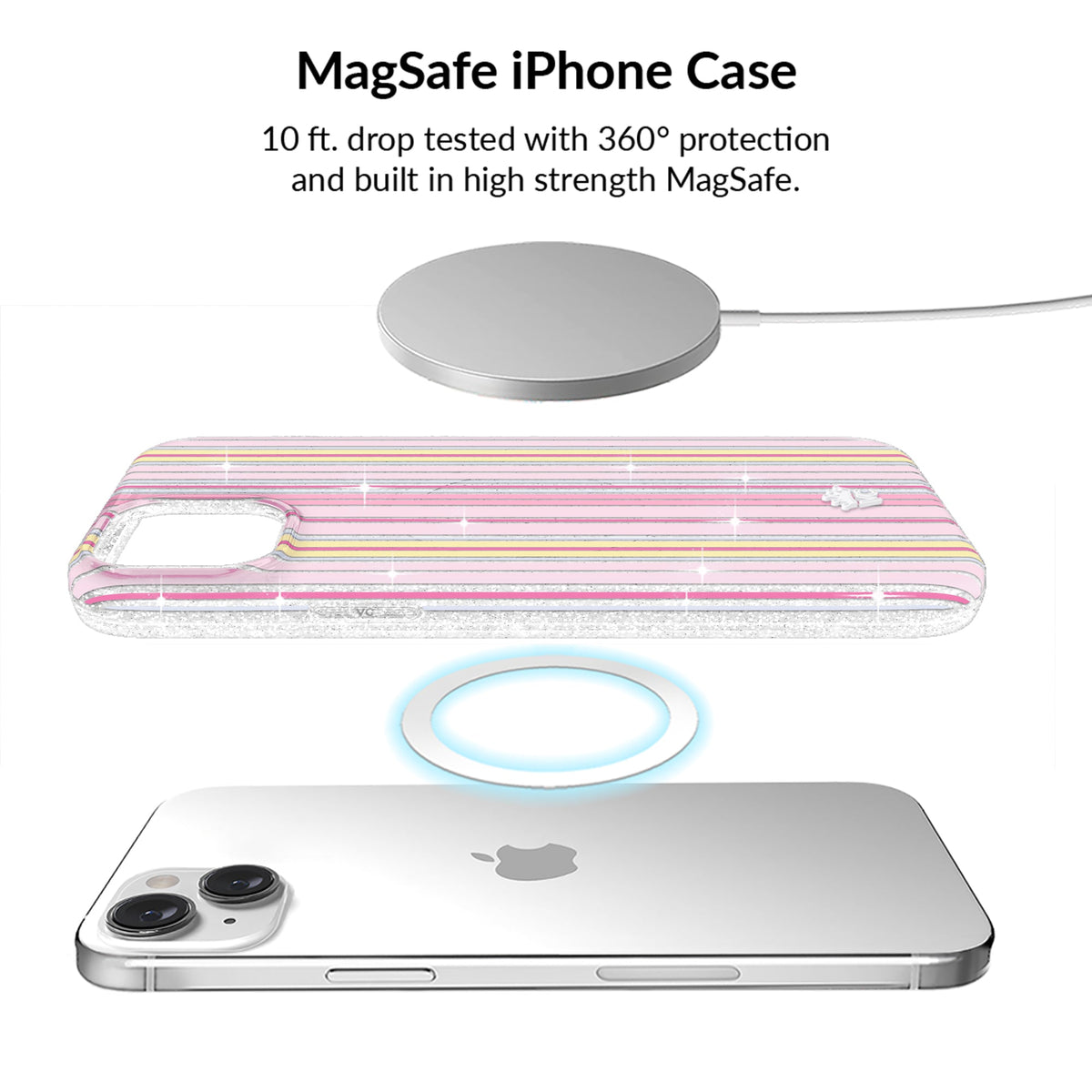 Sunkissed Stripes Glitter iPhone Bundle Set