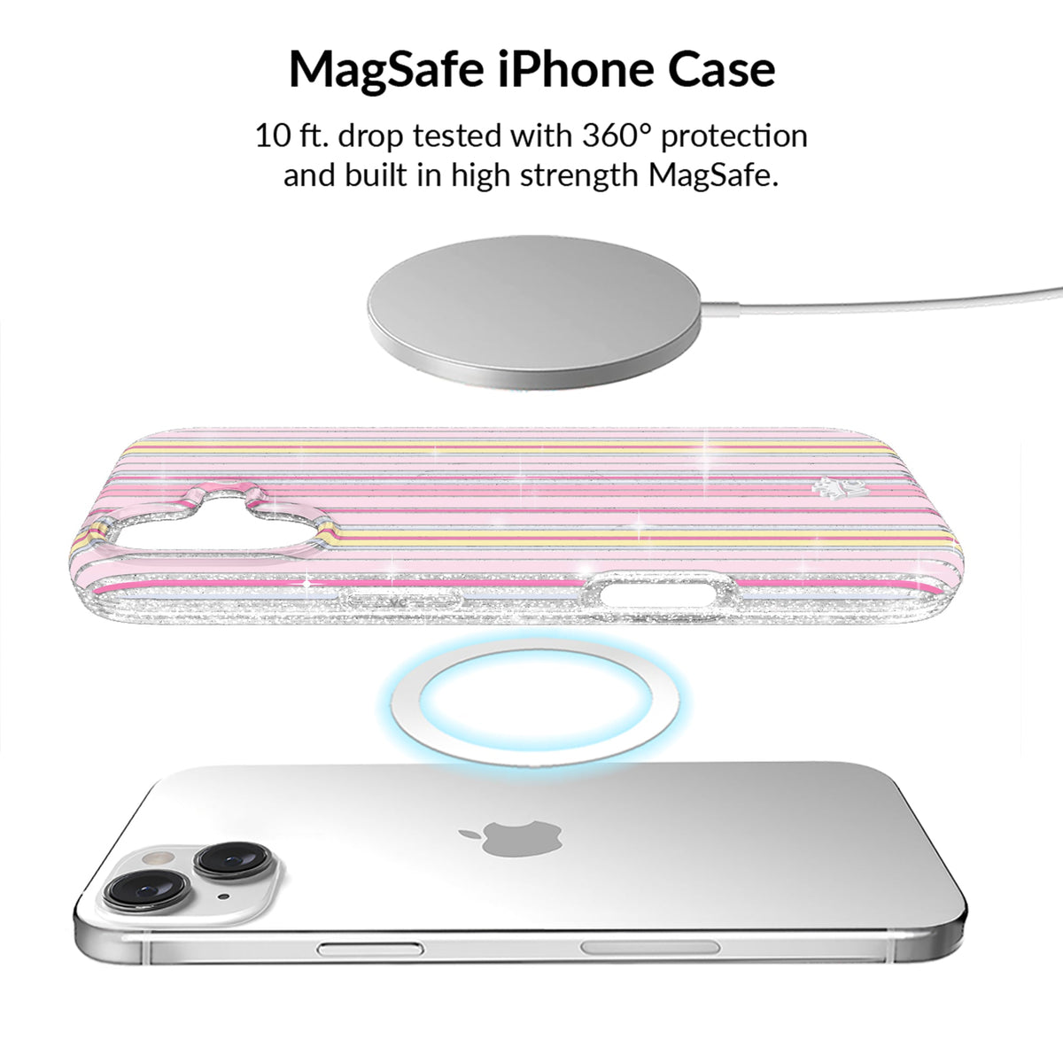 Sunkissed Stripes Glitter iPhone Bundle Set