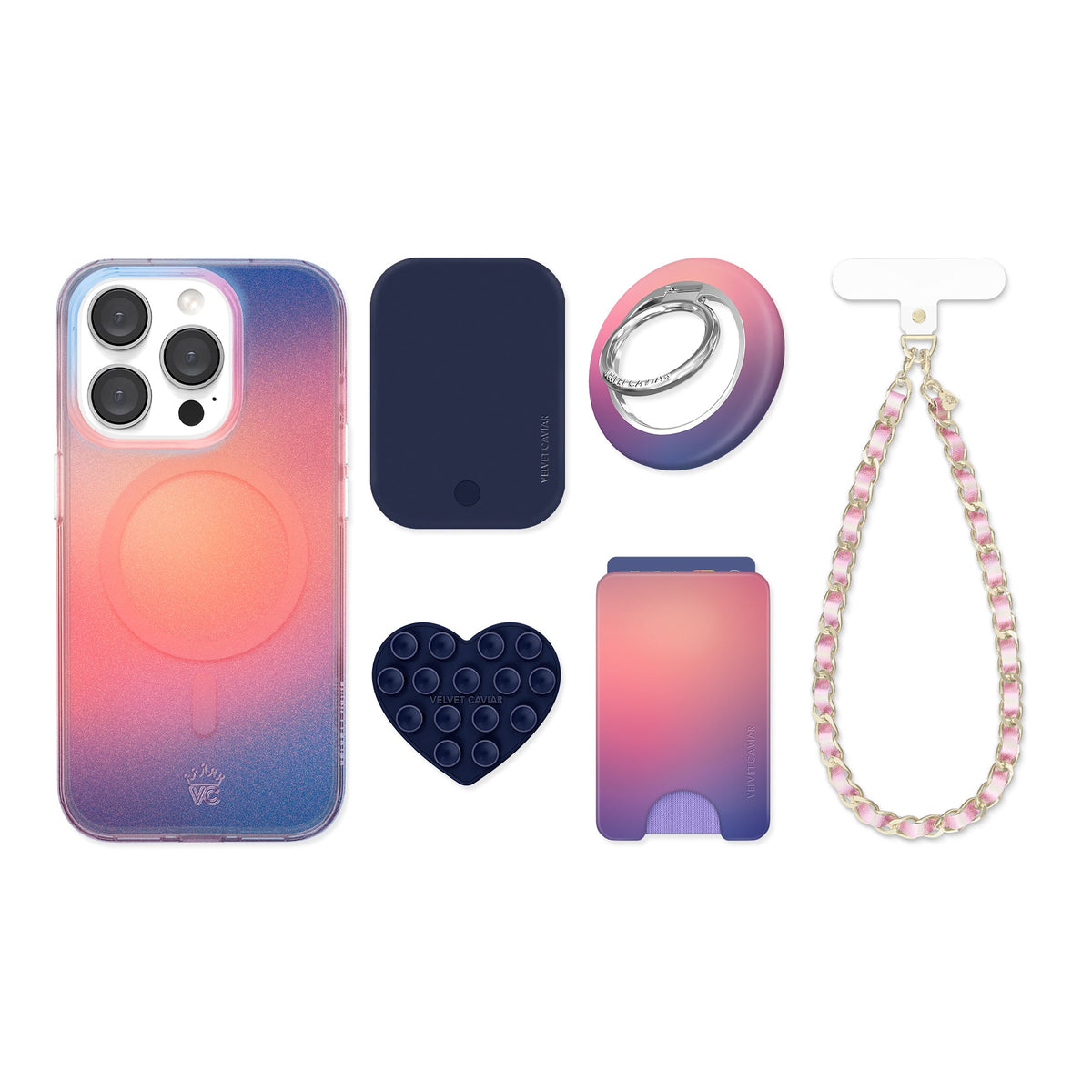 Sunset Glow Aura iPhone Bundle Set