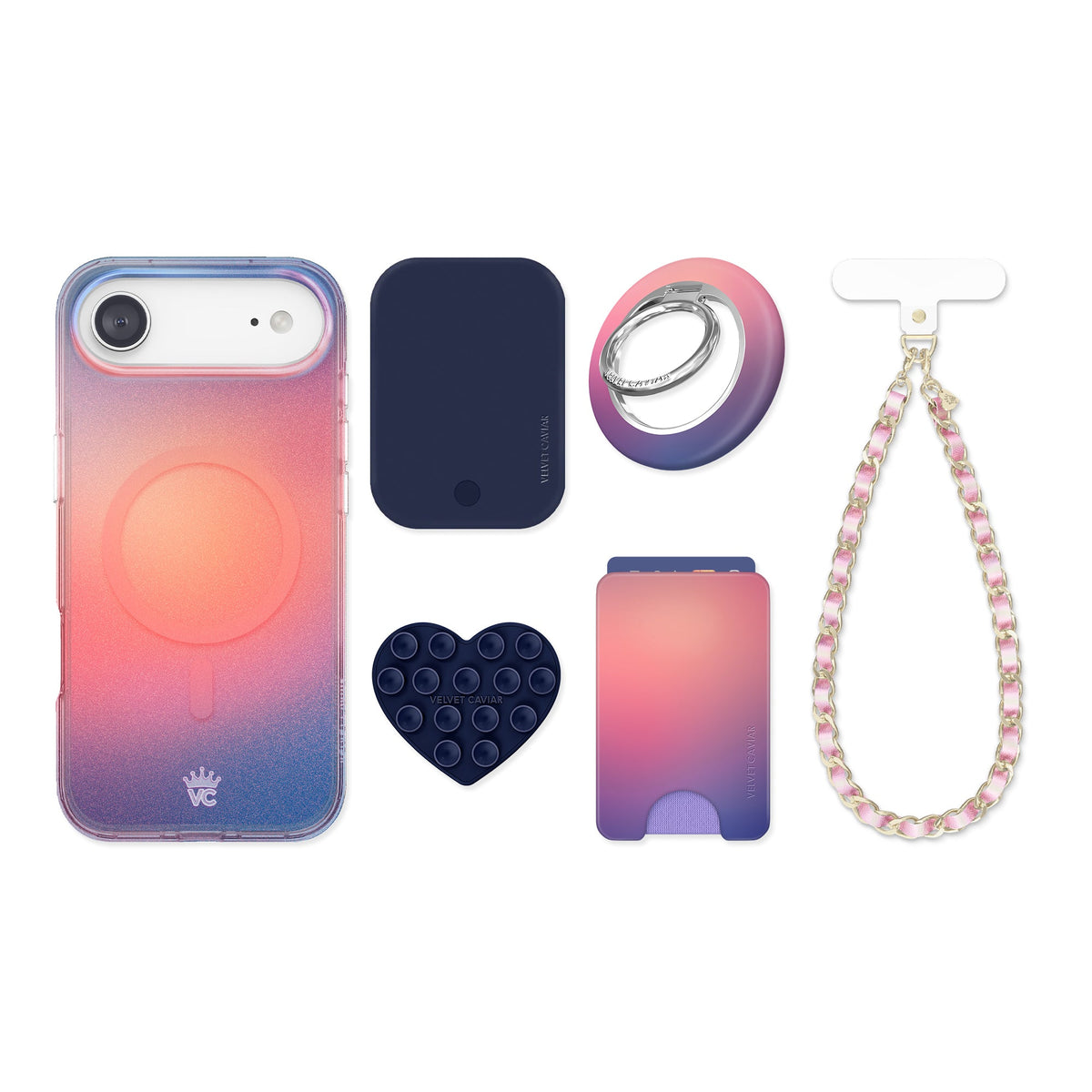 Sunset Glow Aura iPhone Bundle Set