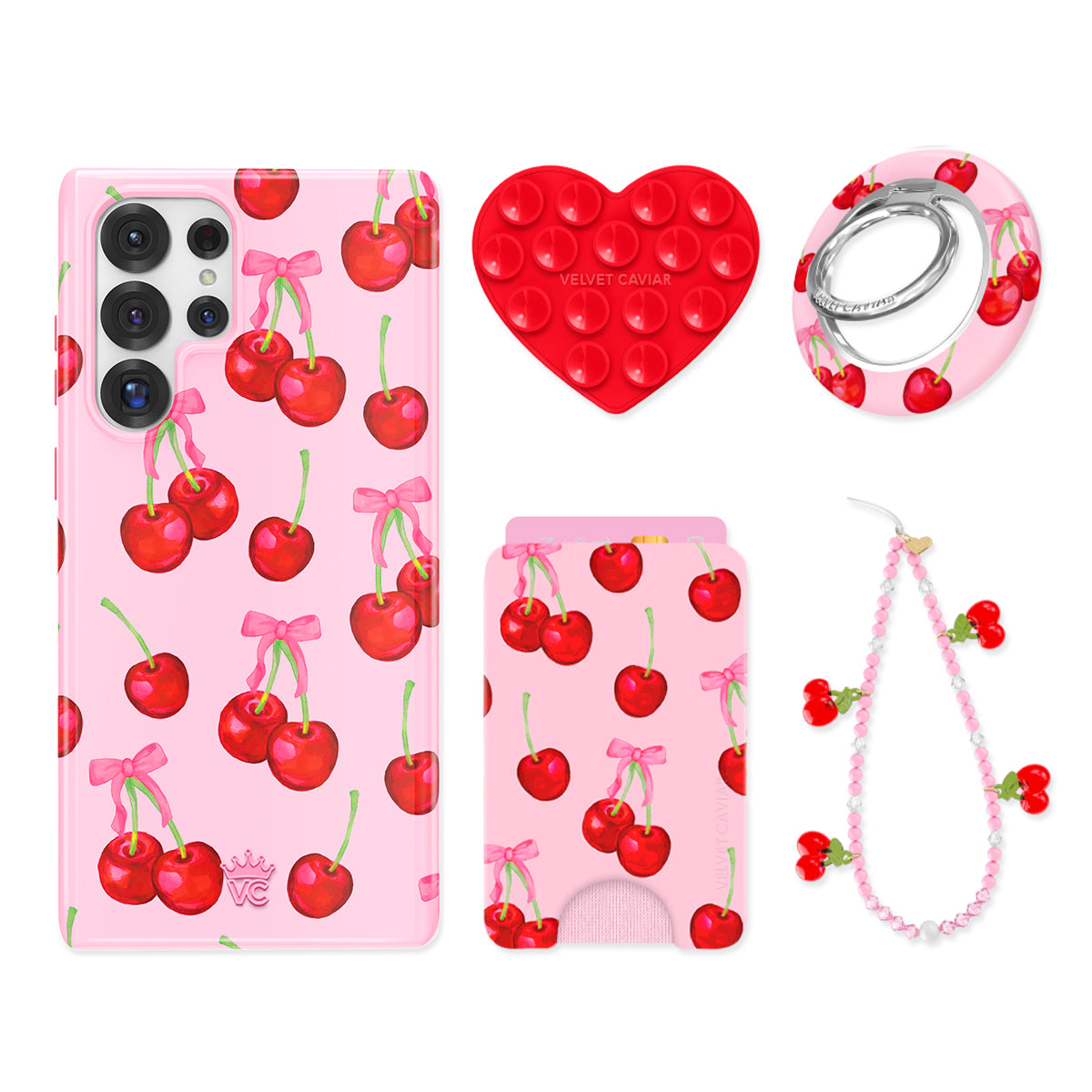 Sweet Cherry Samsung Bundle Set