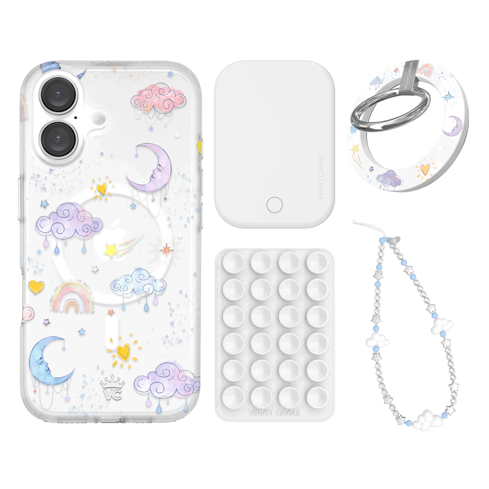 Sweet Dreams Frosted iPhone Bundle Set - Grip