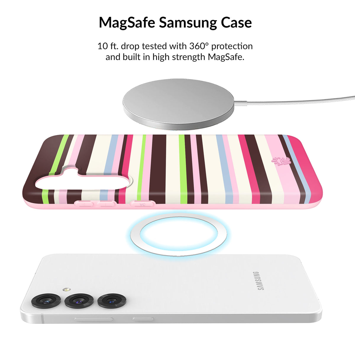 Sweet Treat Stripes Samsung Bundle Set