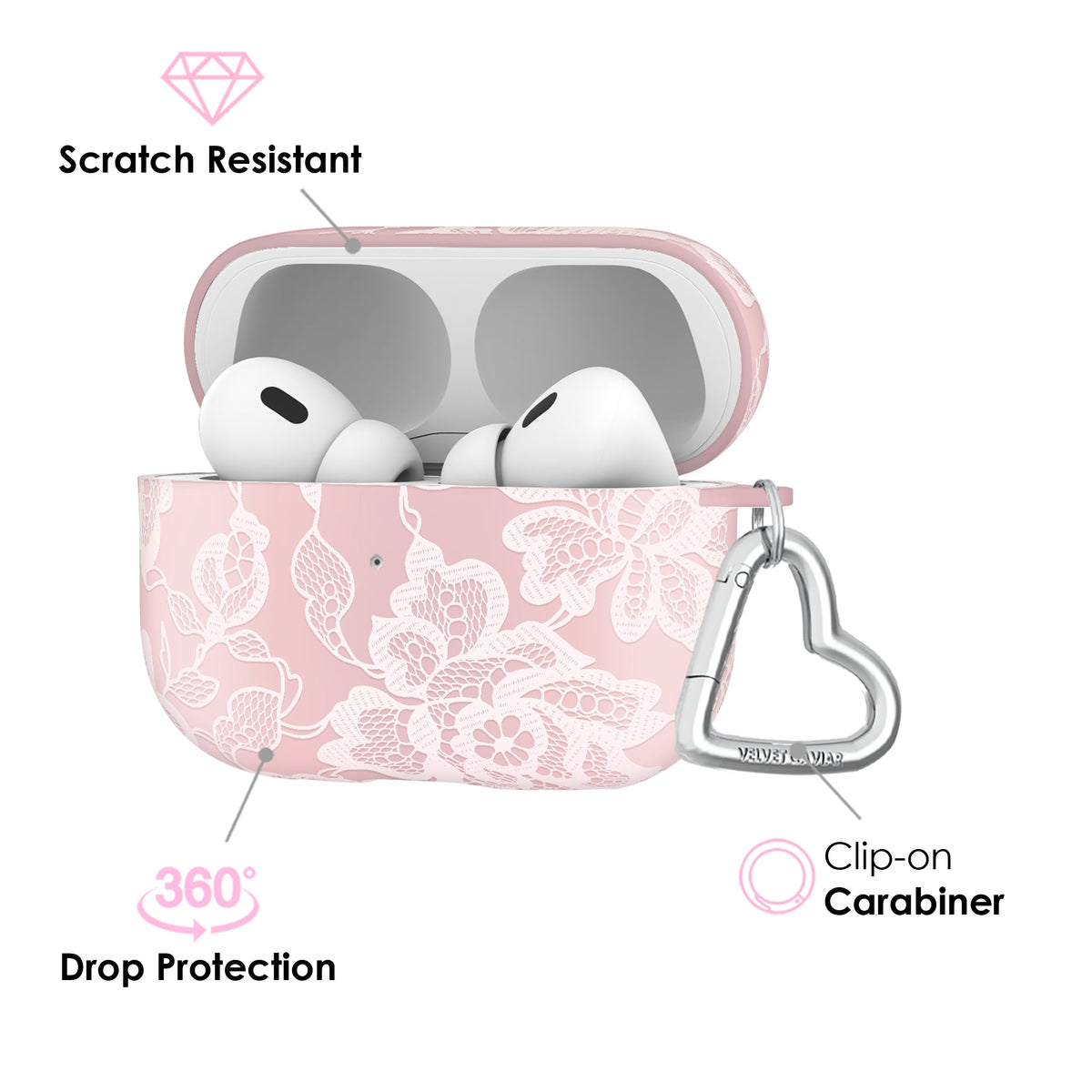 Undress Me Lace AirPod Case