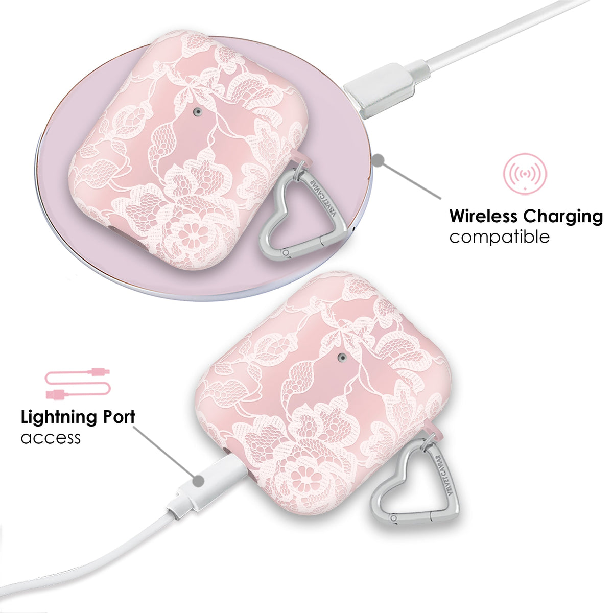 Undress Me Lace AirPod Case