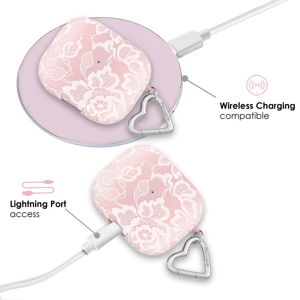 Undress Me Lace AirPod Case