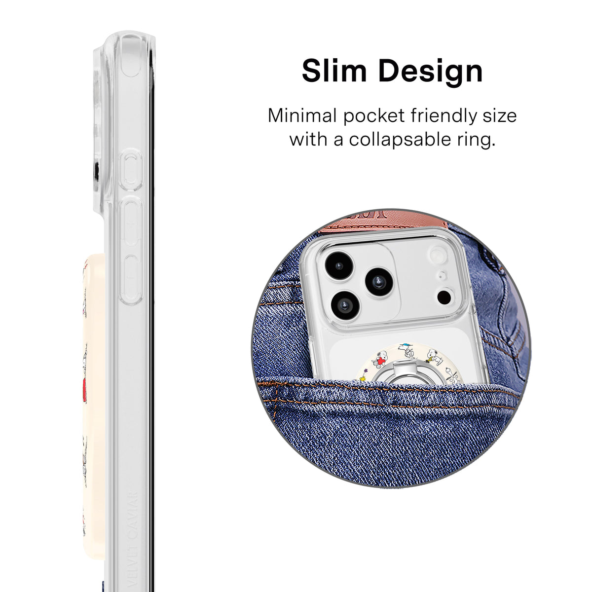 Snoopy Moods MagSafe Grip Ring