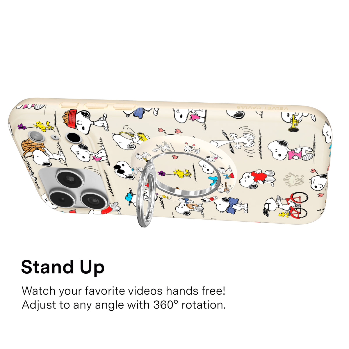 Snoopy Moods MagSafe Grip Ring