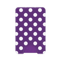 Violet Glow Polka Dot MagSafe Wallet