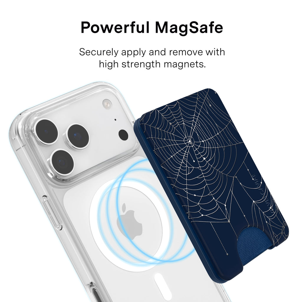 Widow’s Web Crystal MagSafe Wallet
