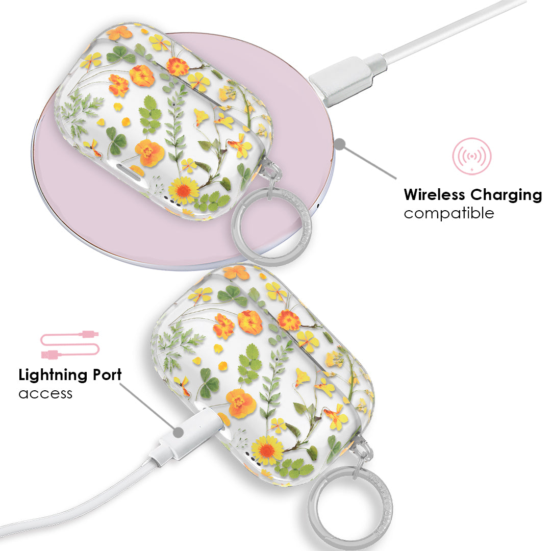 Whimsical Floral AirPod Case