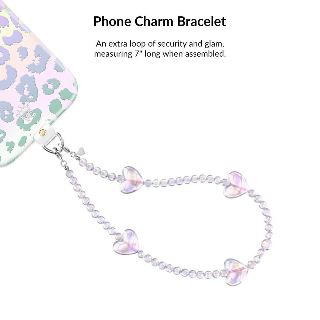 White Opal Leopard iPhone Bundle Set