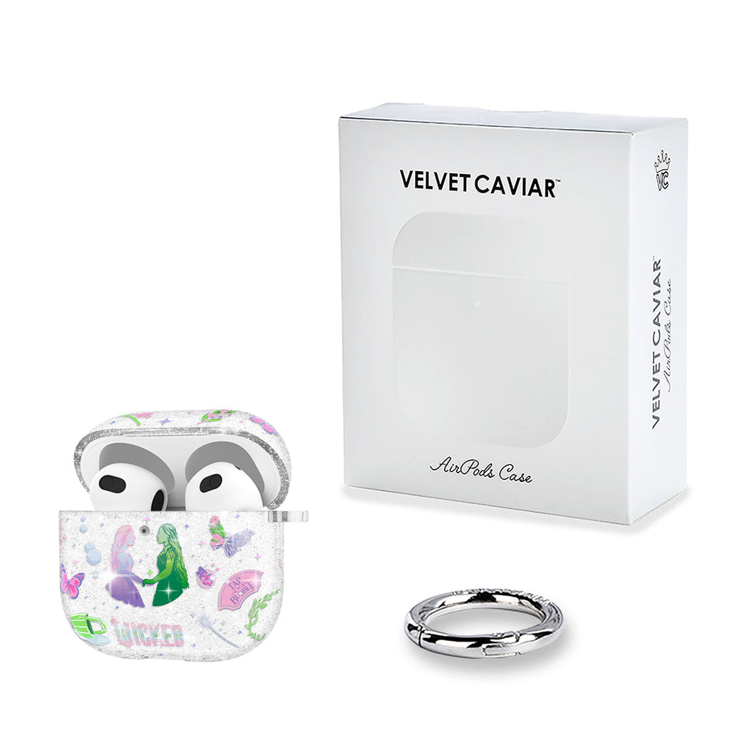 Wicked For Good Glitter AirPod Case