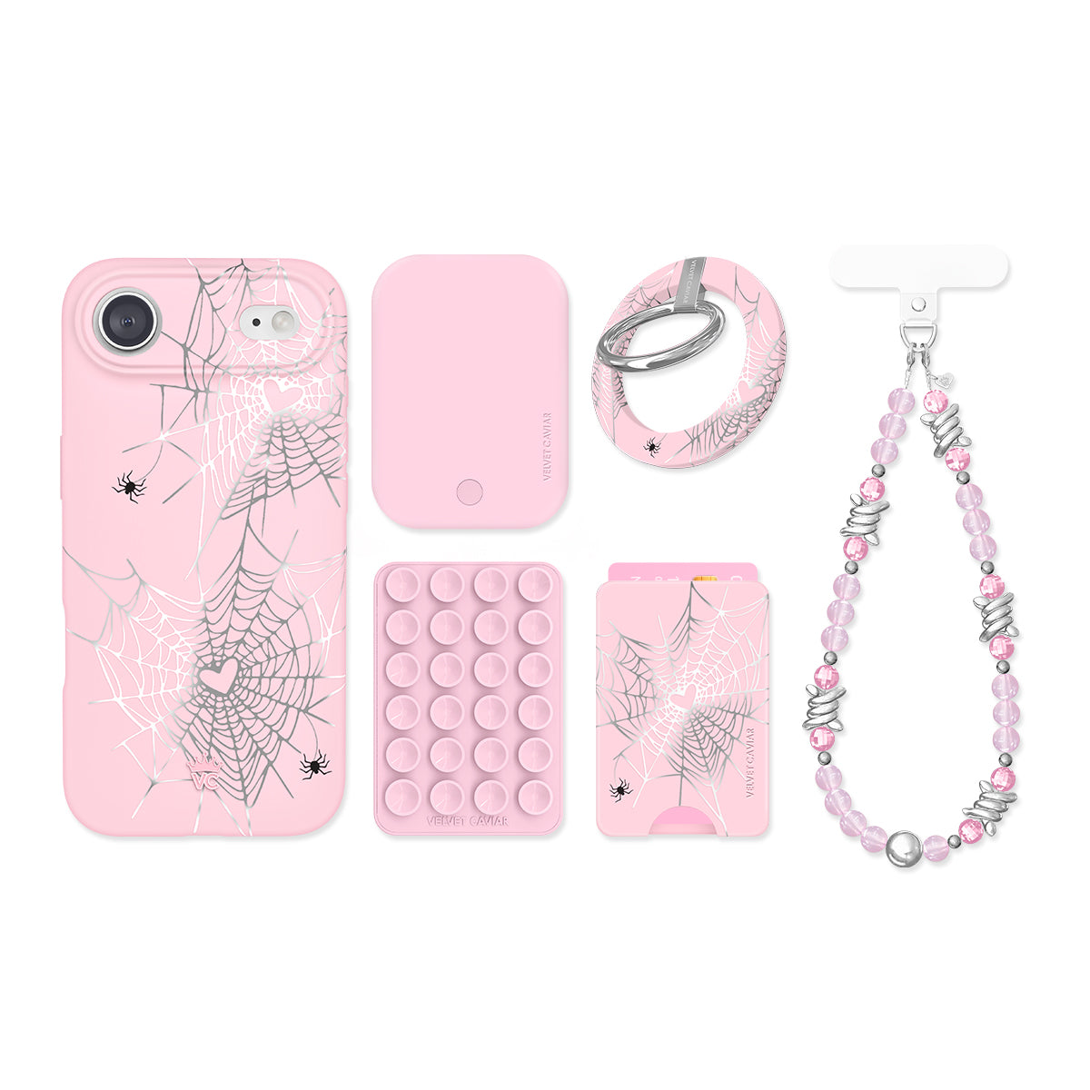 Widow’s Web Chrome iPhone Bundle Set