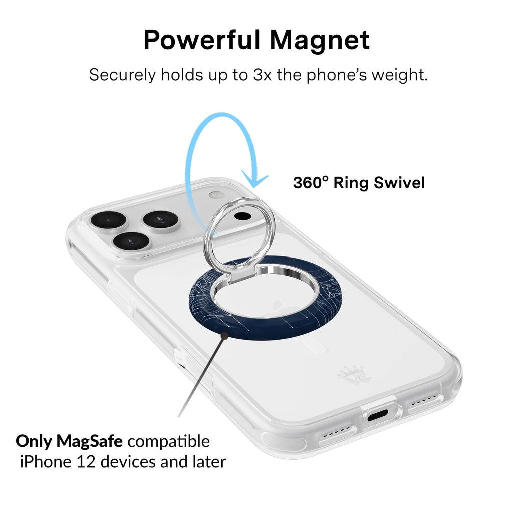 Widow’s Web Crystal MagSafe Grip Ring