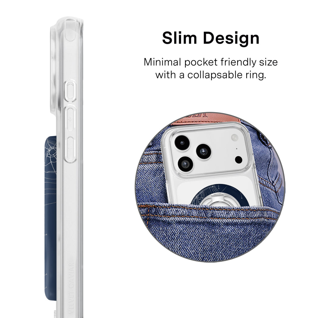 Widow’s Web Crystal MagSafe Grip Ring