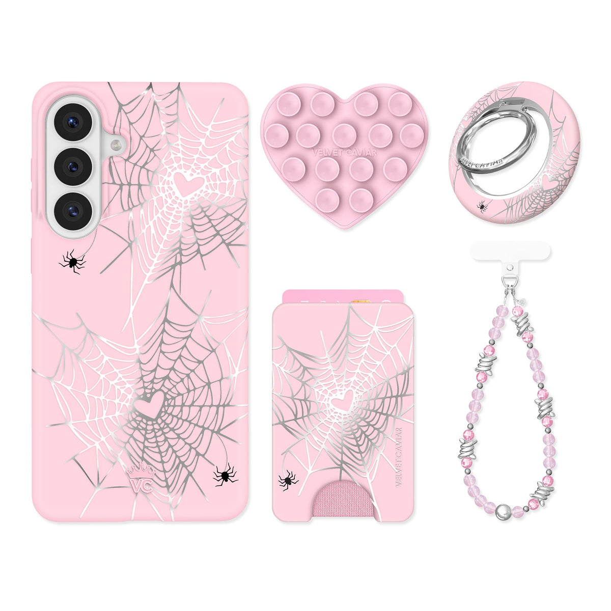 Widow’s Web Chrome Samsung Bundle Set