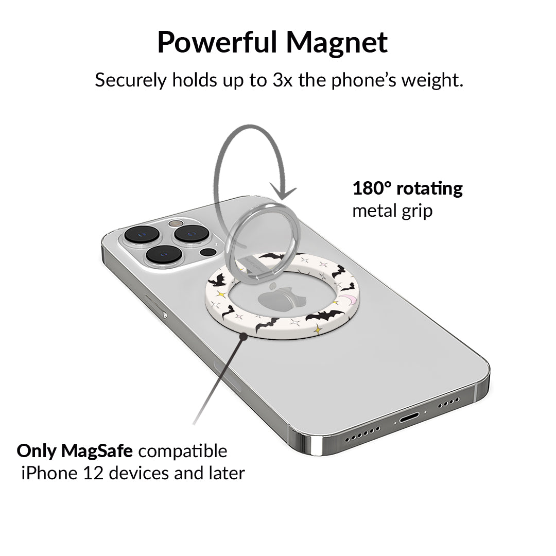 Witching Hour Bats MagSafe Grip Ring