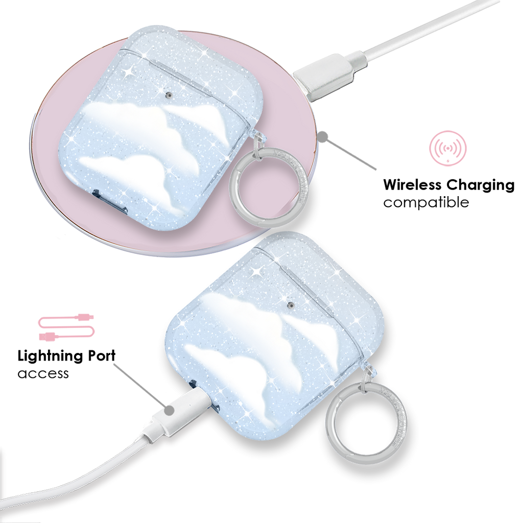 In the Clouds Stardust AirPod Case