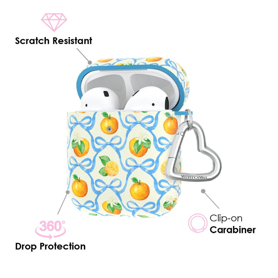 Orange Blossom AirPod Case