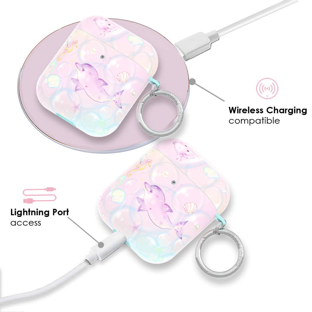 Aqua Angels AirPod Case