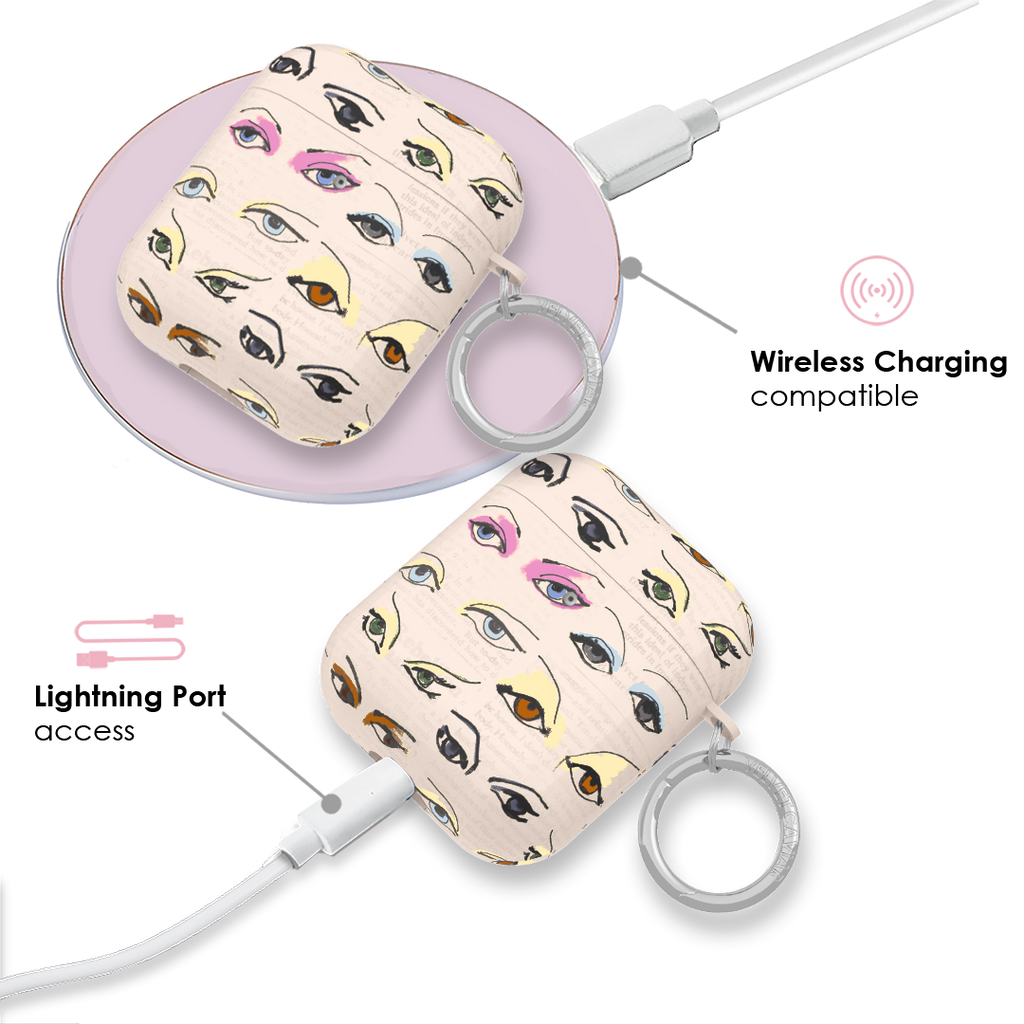 Siren Eyes AirPod Case