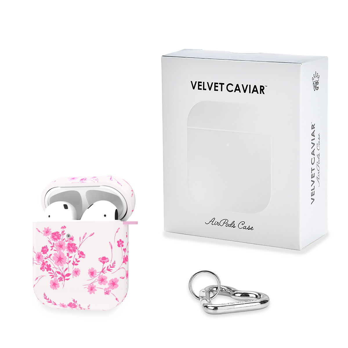 French Rose Floral AirPod Case