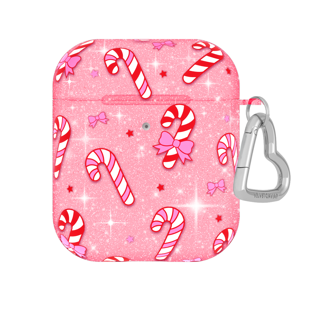 Pink Peppermint Princess AirPod Case