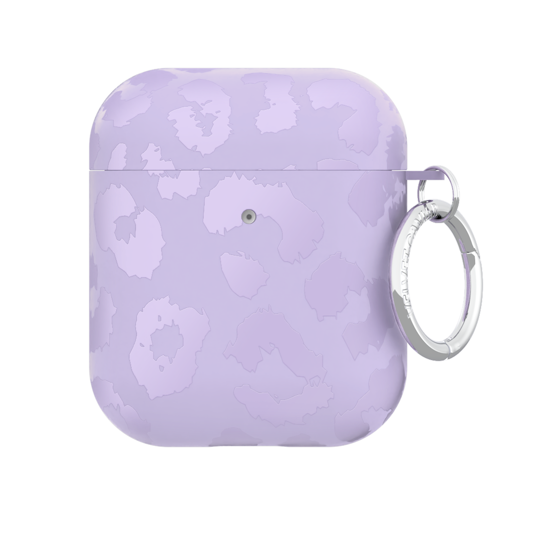 Lilac Leopard AirPod Case