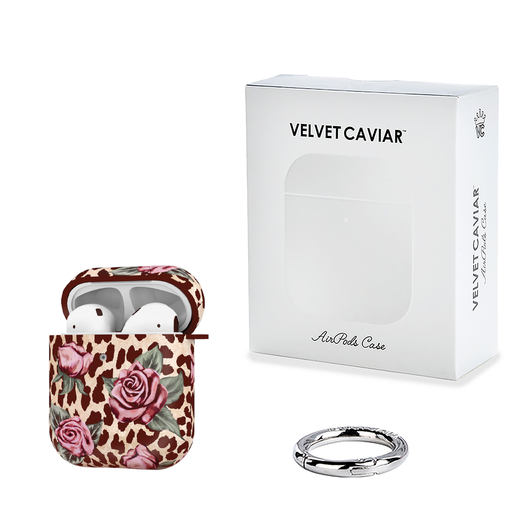 Rosy Leopard AirPod Case