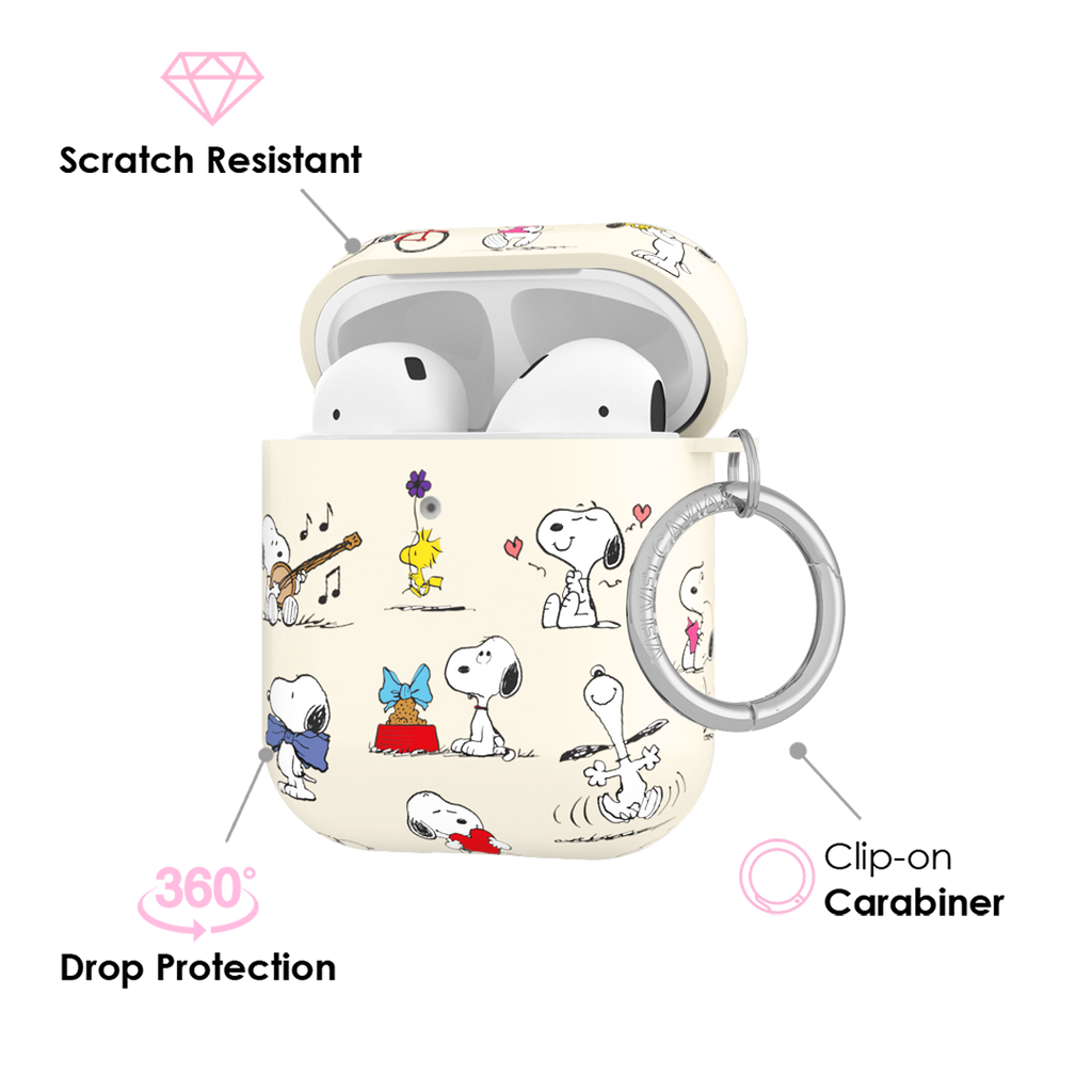 Snoopy Moods AirPod Case