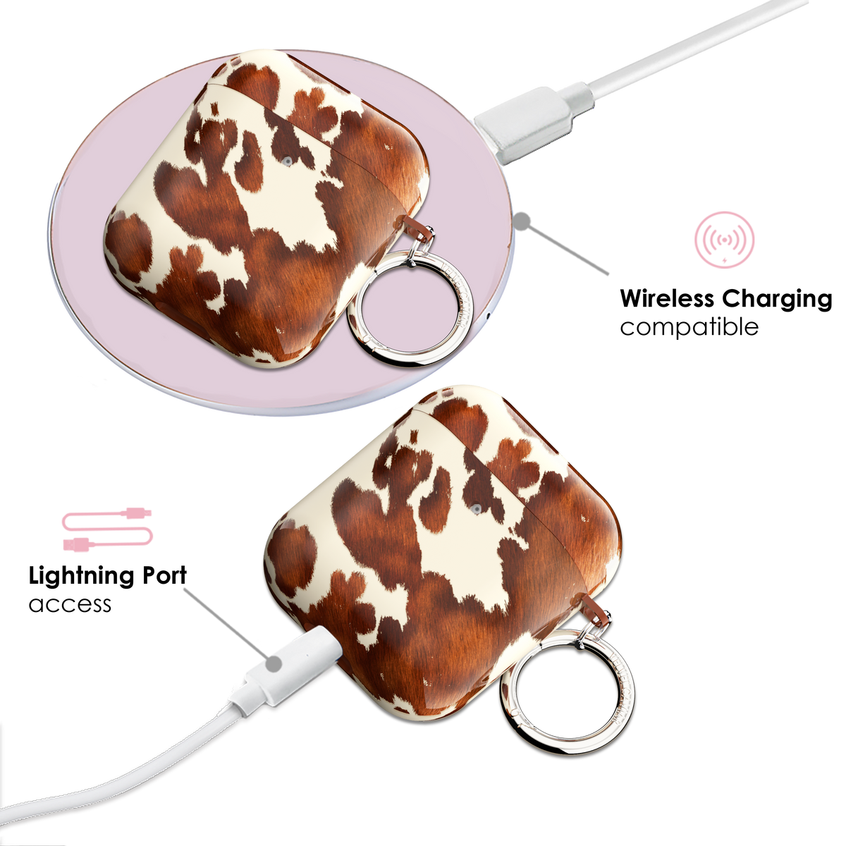 Cocoa Cow AirPod Case