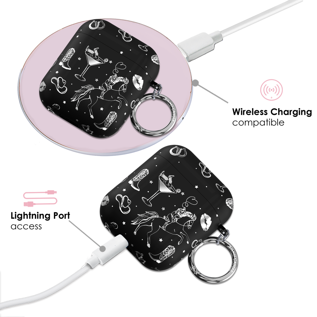 Disco Cowgirl AirPod Case