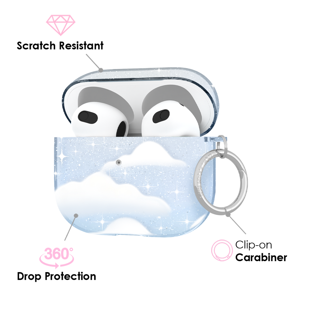 In the Clouds Stardust AirPod Case