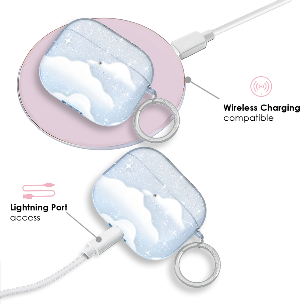 In the Clouds Stardust AirPod Case