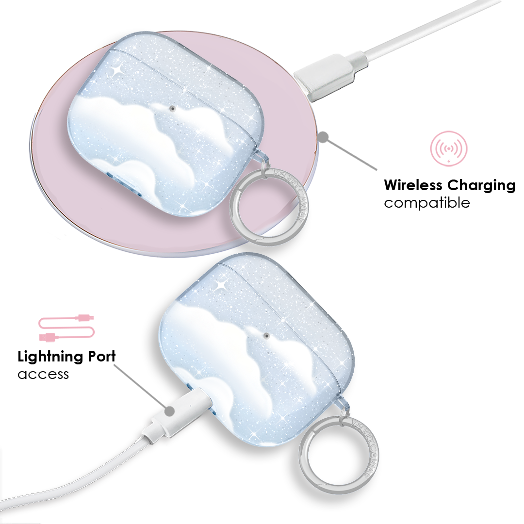 In the Clouds Stardust AirPod Case