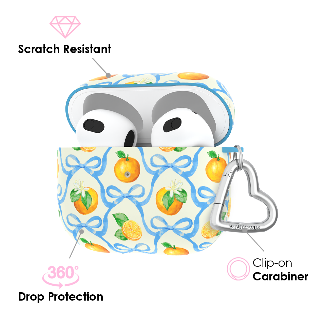 Orange Blossom AirPod Case