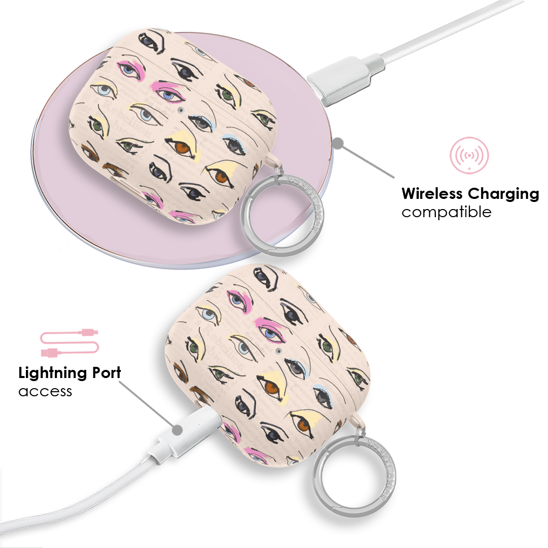 Siren Eyes AirPod Case