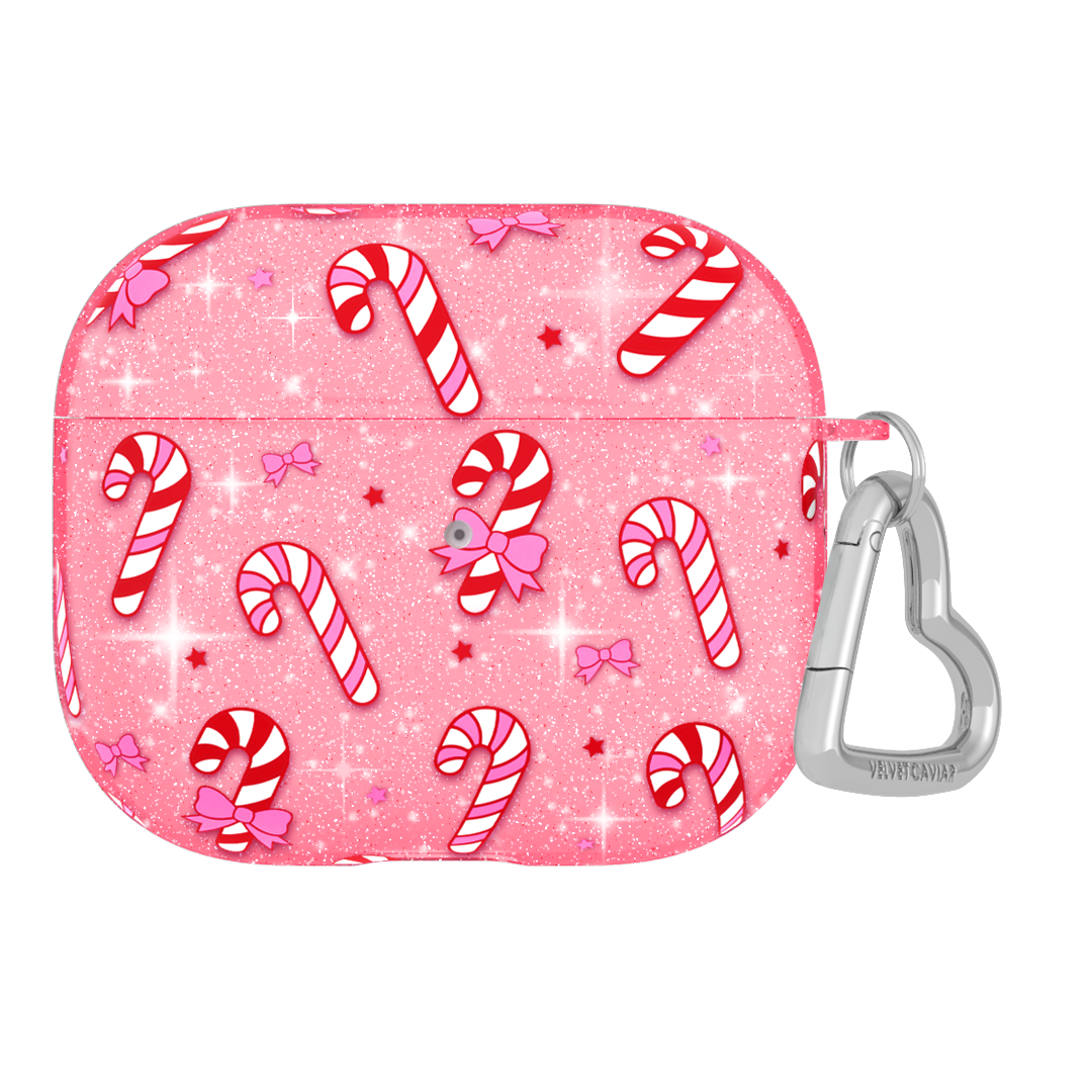 Pink Peppermint Princess AirPod Case