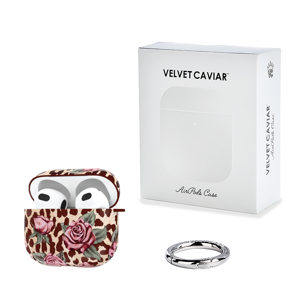 Rosy Leopard AirPod Case
