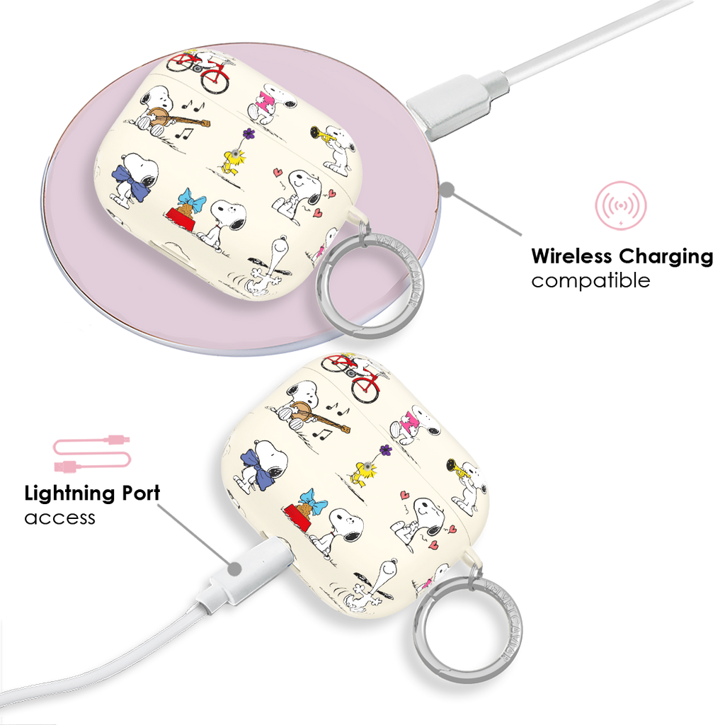 Snoopy Moods AirPod Case