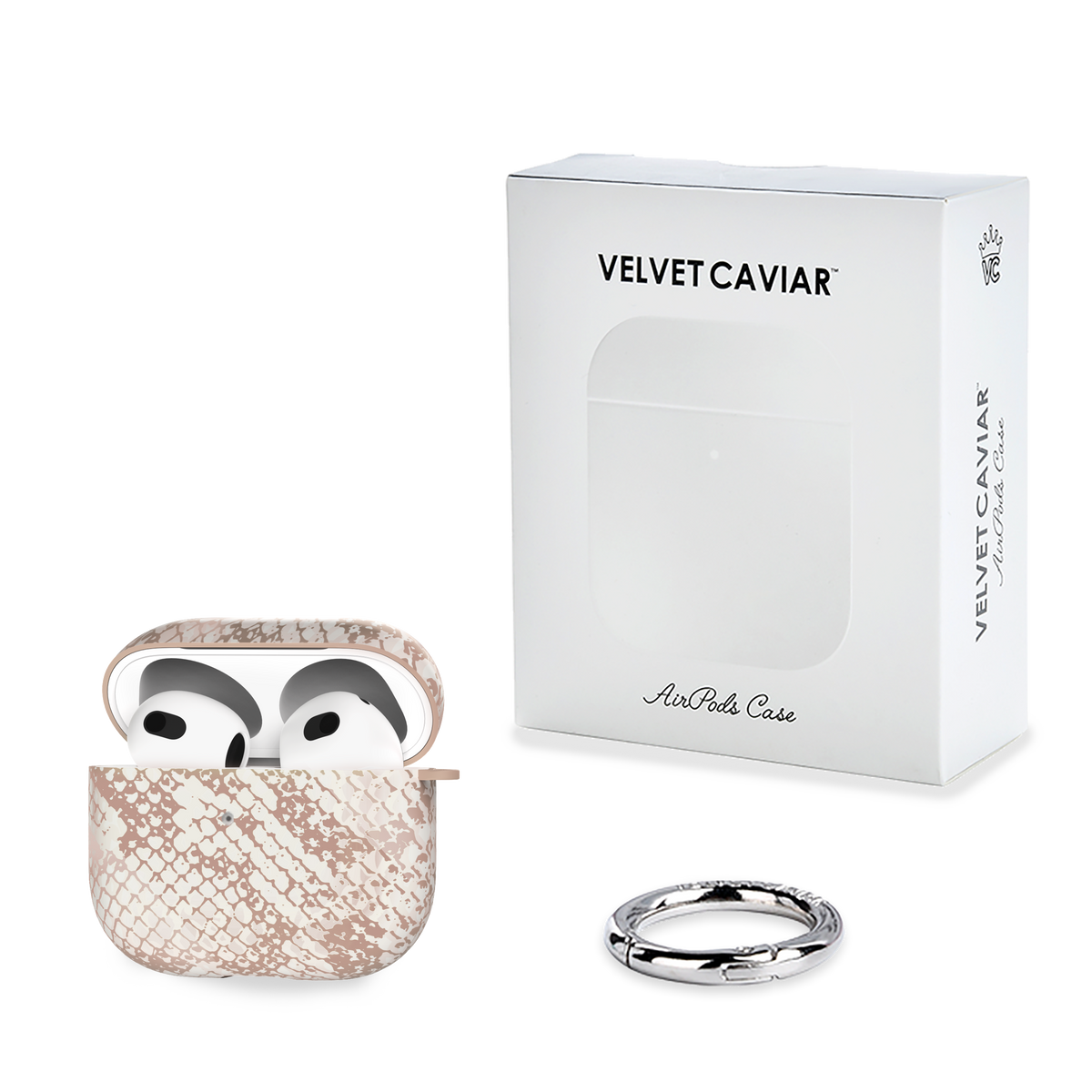 Nude Python AirPod Case