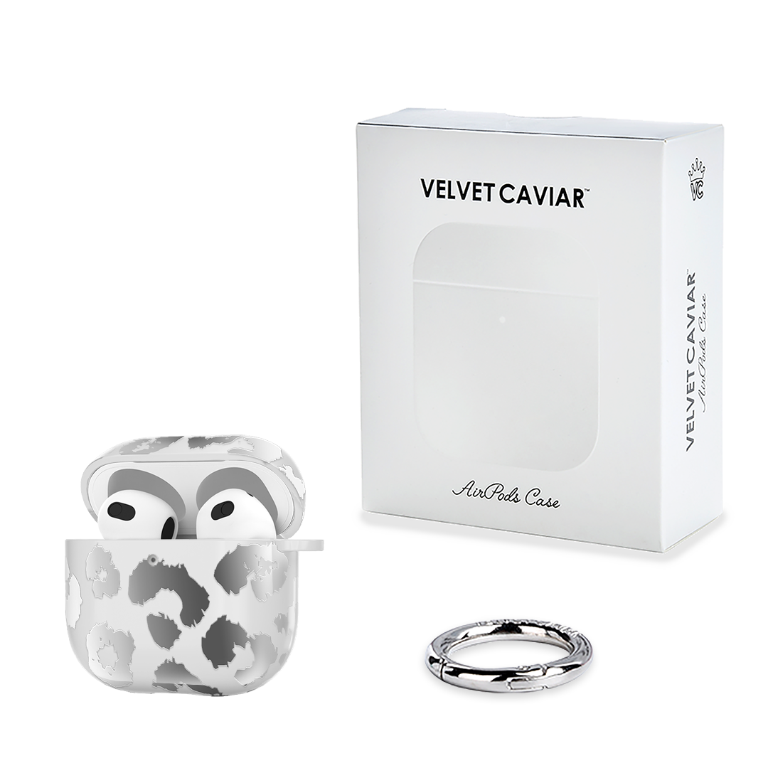Chrome Leopard AirPod Case