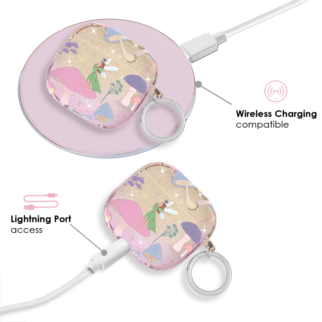 Enchanted Mushrooms AirPod Case
